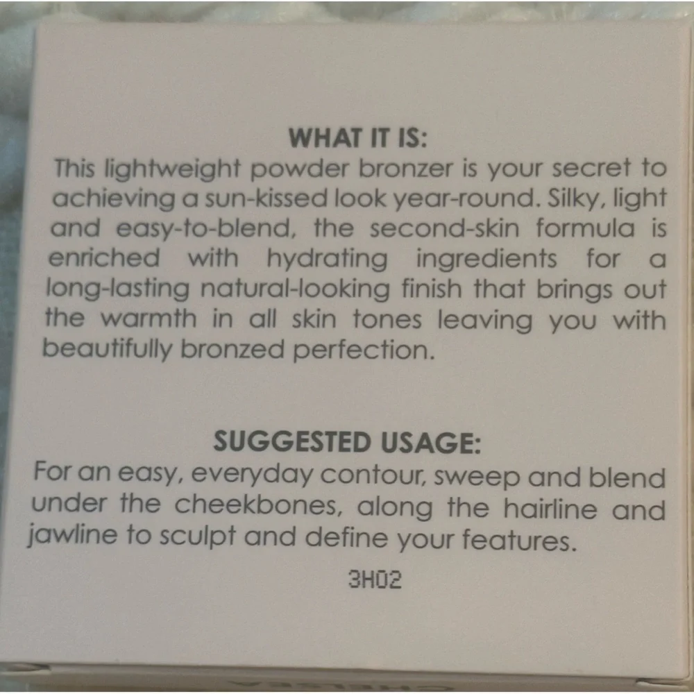KvossNYC Bronze Beauty Powder Bronzer Chelsea Silky Blendable with Primrose Oil